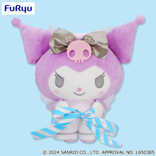 Sanrio Kuromi Favorite Fluffy Airport BIG Plush, 11.8"