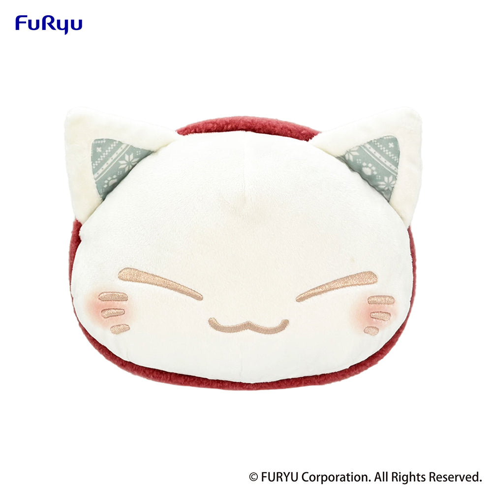 Nemuneko Cat Big Plush Toy -Red Scarf ver.-