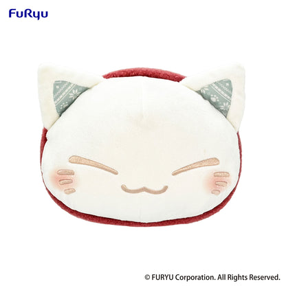 Nemuneko Cat Big Plush Toy -Red Scarf ver.-