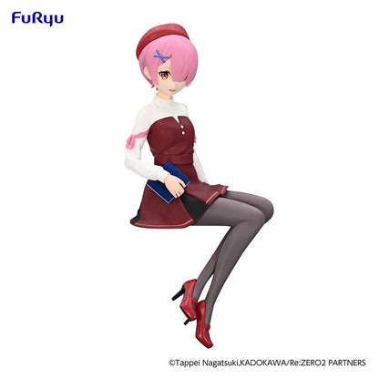 Re:ZERO Starting Life in Another World Noodle Stopper Figure Ram Book Girl ver.