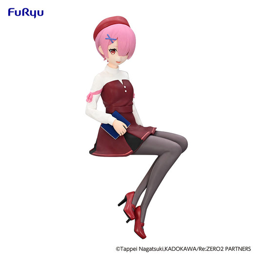 Re:ZERO Starting Life in Another World Noodle Stopper Figure Ram Book Girl ver.