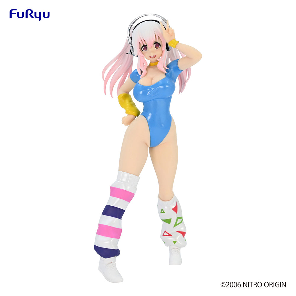Super Sonico - Super Sonico 80's Blue Outfit Figure