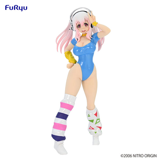Super Sonico - Super Sonico 80's Blue Outfit Figure