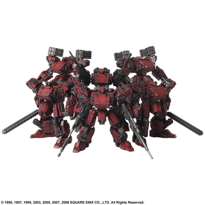 FRONT MISSION STRUCTURE ARTS 1/72 Scale Plastic Model Kit Series Vol. 2 FROST HELL'S WALL VARIANT 6 Unit Set (Display)