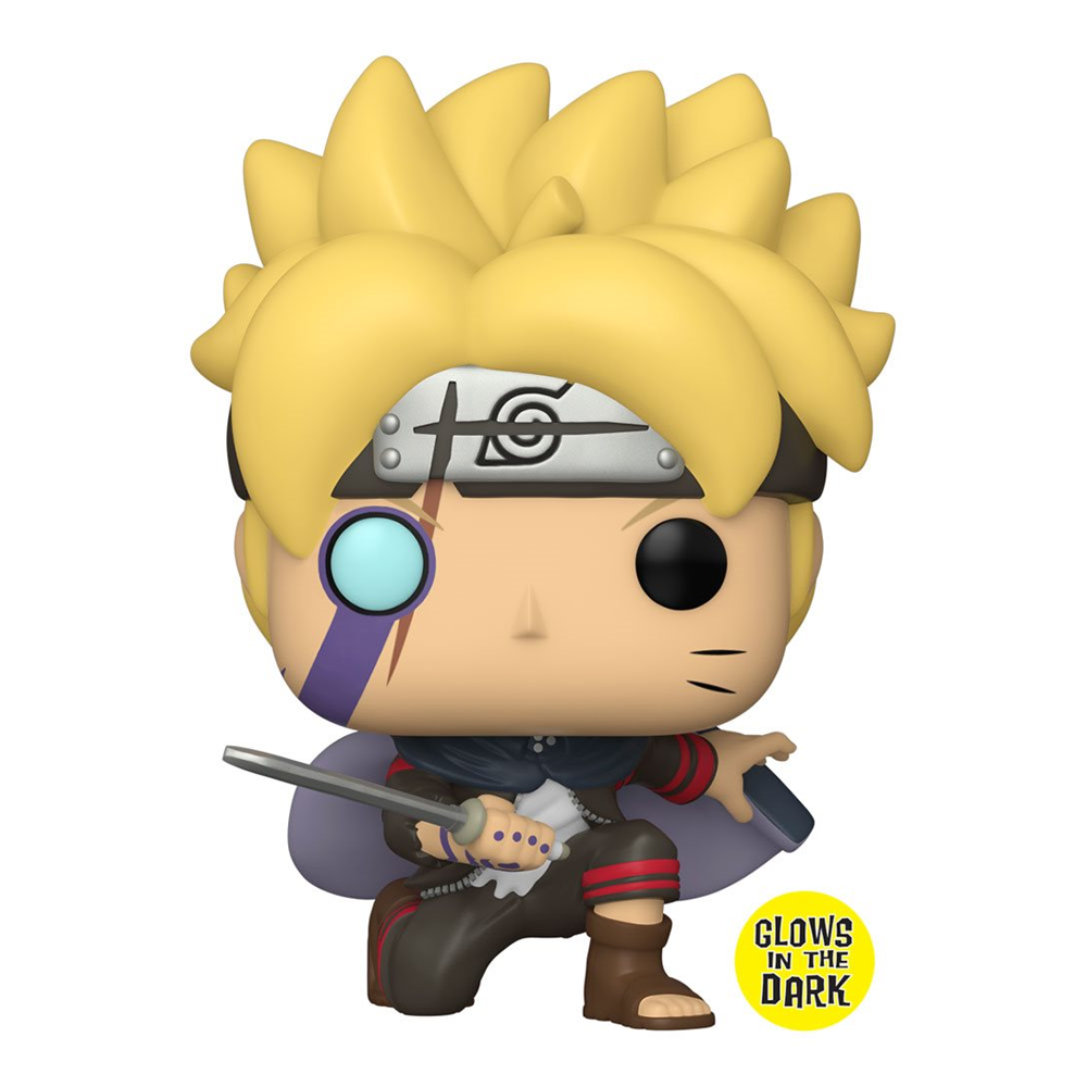 Funko POP! Boruto: Naruto Next Generations - Boruto with Marks (Glow in the Dark) Vinyl Figure #1035 Entertainment Earth Exclusive