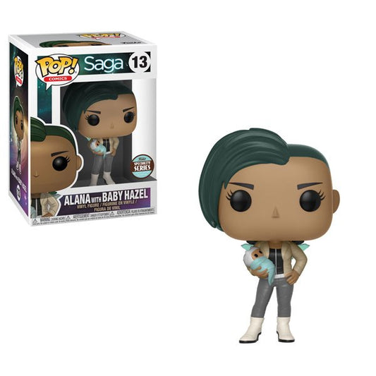 Funko POP! Saga - Alana with Hazel Vinyl Figure #13 Specialty Series (NOT 100% MINT)