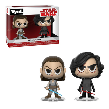 Funko VYNL: Star Wars - Rey and Kylo Ren Vinyl Figures