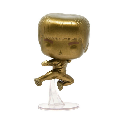 Funko POP! Enter the Dragon - Bruce Lee (Gold) (Flying Man) Vinyl Figure #592 Bait Exclusive