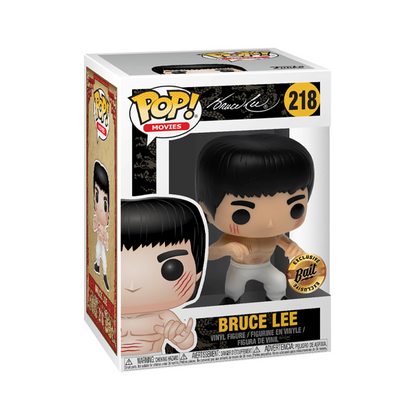 Funko POP! Enter the Dragon - Bruce Lee (White Pants and Scars) Vinyl Figure #218 Bait Exclusive