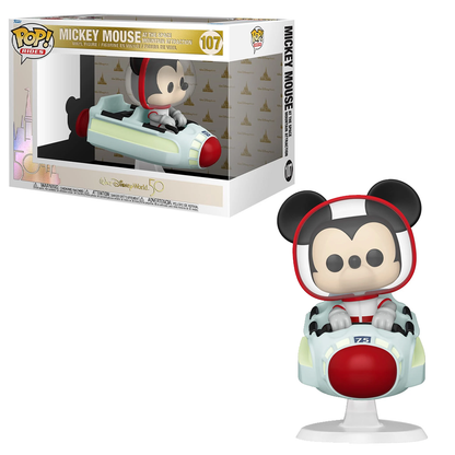 Funko POP! Rides: Walt Disney World 50th - Space Mountain with Mickey Mouse Vinyl Figure #107