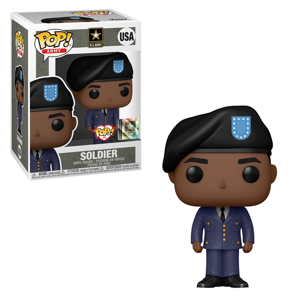 Funko POP! Pops! with Purpose: Army - Male 1 (Service Uniform) Vinyl Figure