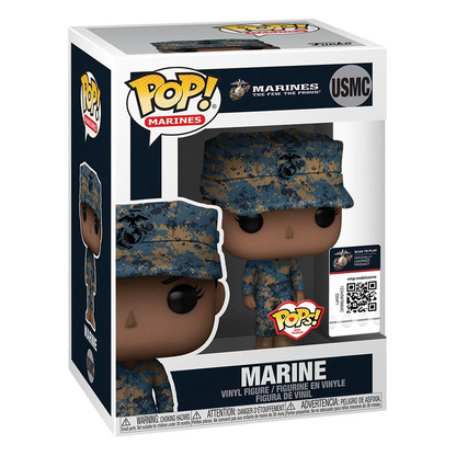 Funko POP! Pops! with Purpose: Military - Marine Female (African American) Vinyl Figure