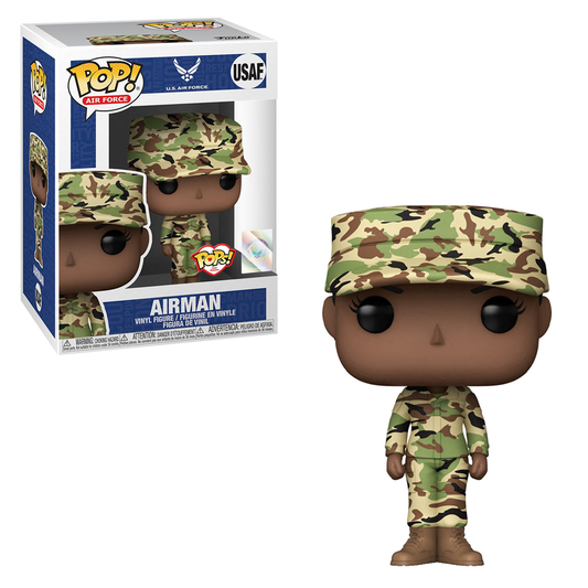 Funko POP! Pops! with Purpose: U.S. Air Force - Female 2 (Camo) Vinyl Figure