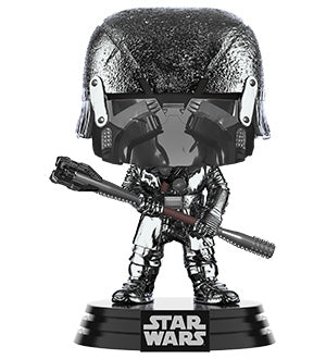 Funko POP! Star Wars: Rise of Skywalker - Knight of Ren Club (Hematite Chrome) Vinyl Figure #332