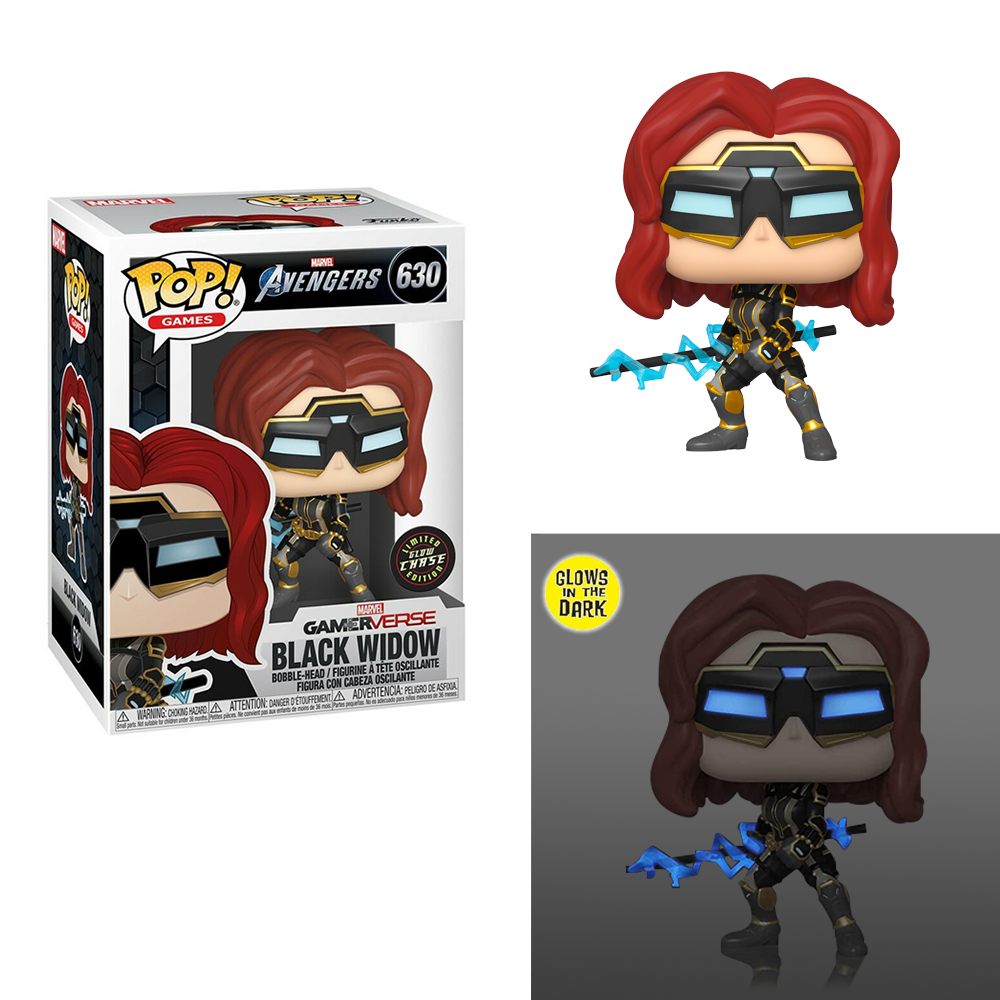 Funko POP! Avengers Game - Black Widow (Stark Tech Suit) Vinyl Figure #630