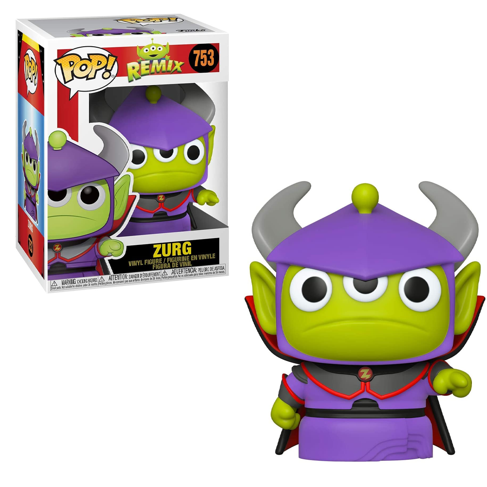 Funko POP! Pixar Alien Remix - Alien as Zurg Vinyl Figure #753