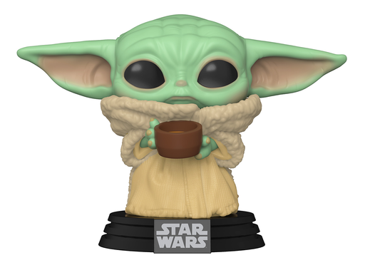 Funko POP! Star Wars: The Mandalorian - The Child with Cup Vinyl Figure