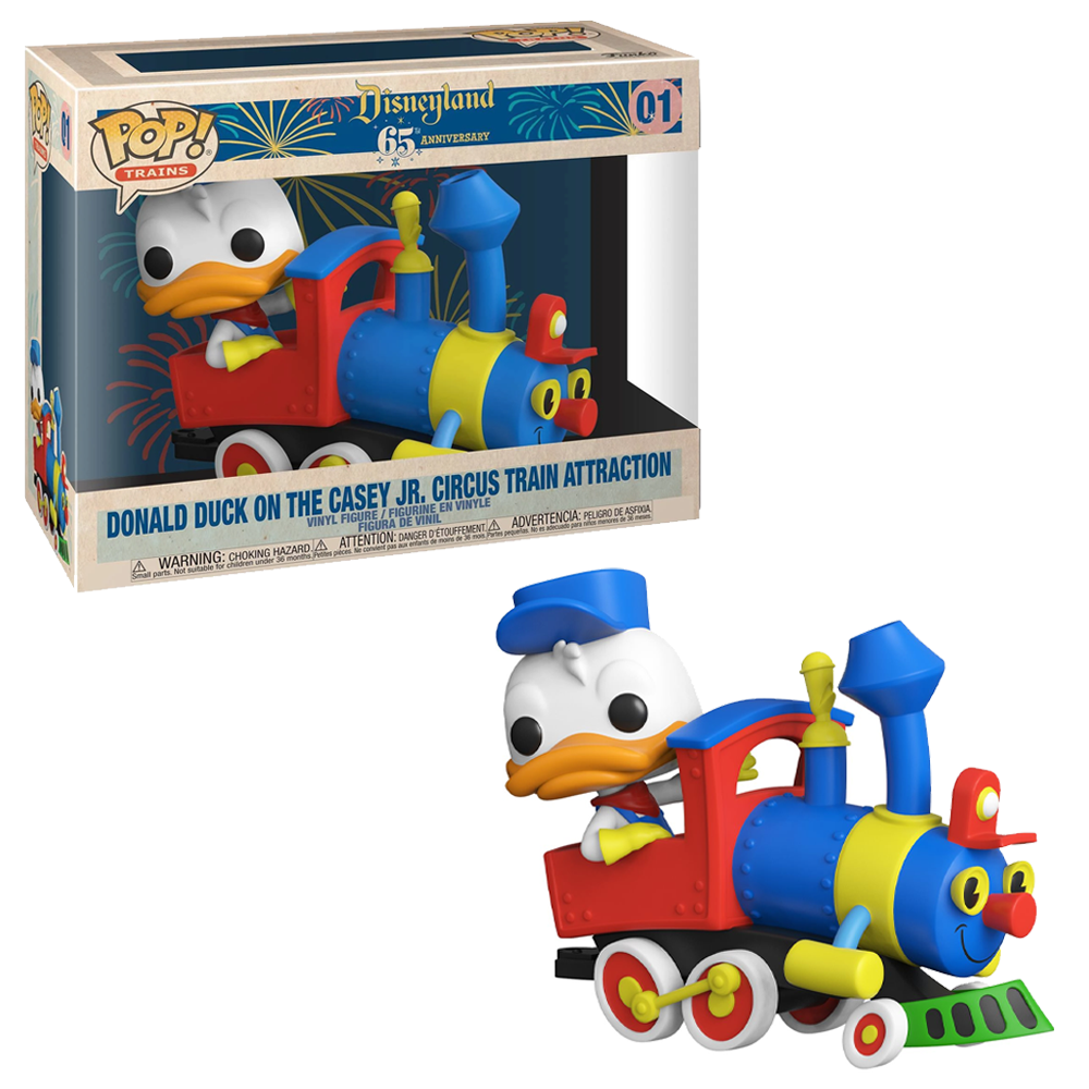 Funko POP! Train: Disney 65th - Casey Junior - Donald Duck with Engine Vinyl Figure