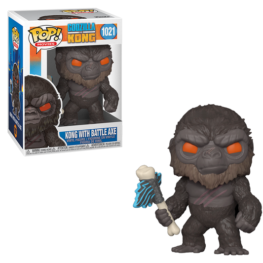 Funko POP! Godzilla vs Kong - Kong with Battle Axe Vinyl Figure #1021