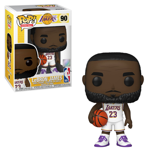 Funko POP! NBA: Lakers - LeBron James (Alternate) Vinyl Figure #90