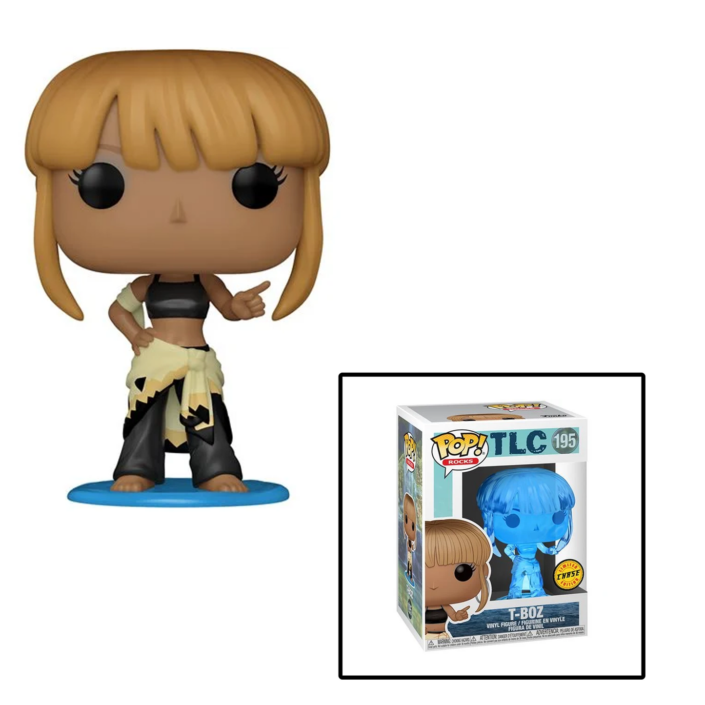 Funko POP! TLC - T-Boz Vinyl Figure #195