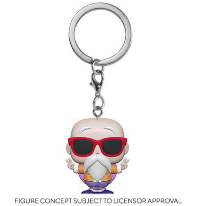 POP! Keychains: Animation (DBZ), Master Roshi (Peace Sign)