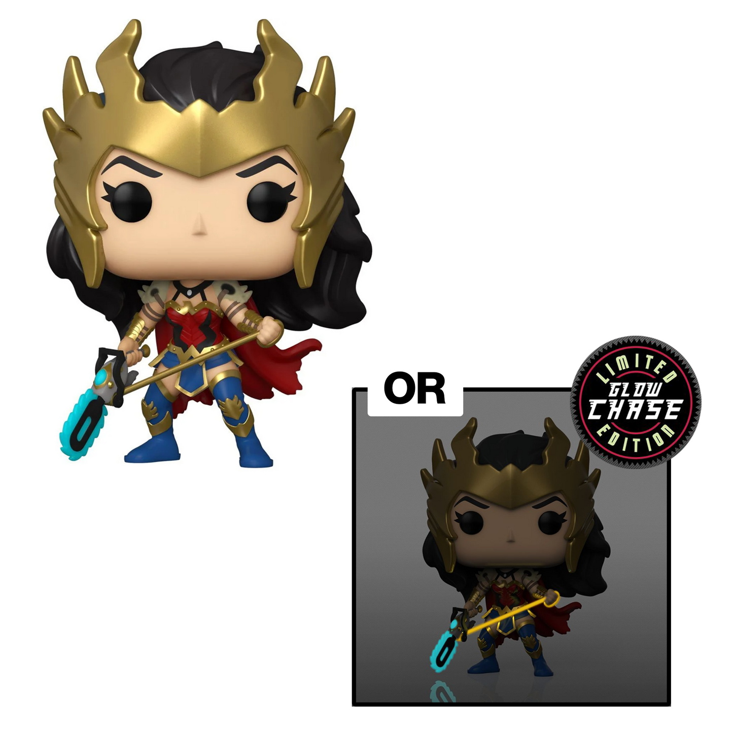 Funko POP! Wonder Woman (80th Anniversary) - Death Metal Wonder Woman Vinyl Figure #385 Preview Exclusives (PX)