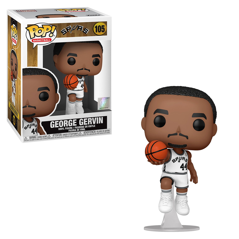 Funko POP! NBA: Legends - George Gervin (Spurs Home) Vinyl Figure #105