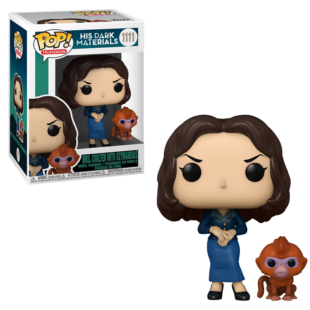 Funko POP! His Dark Materials - Mrs. Coulter with Ozymandias Vinyl Figure #1111