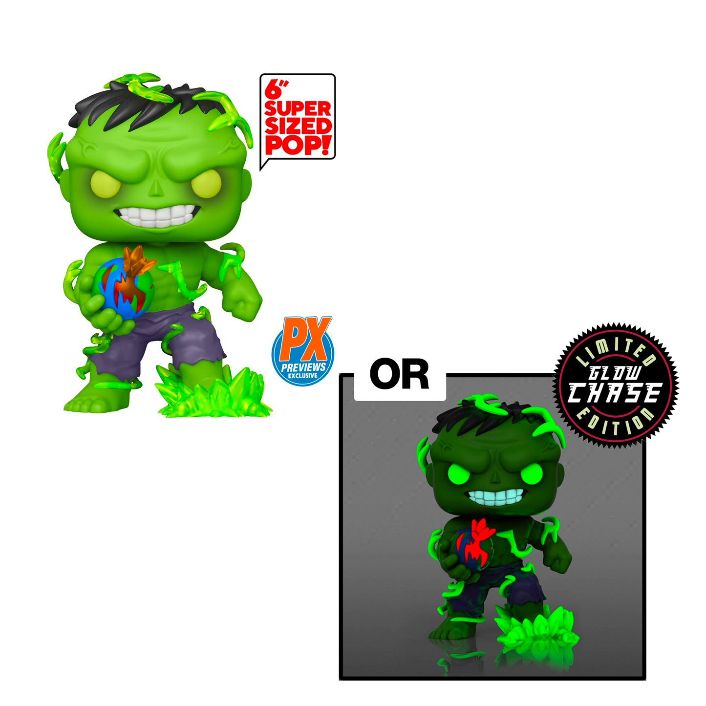 Funko POP! Marvel - Immortal Hulk 6-Inch Vinyl Figure #840 Previews Exclusive (PX)