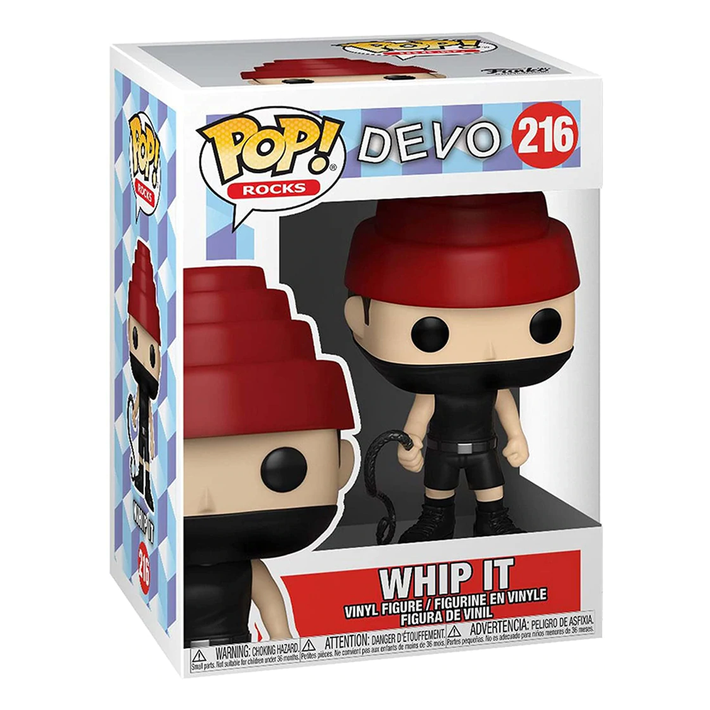 Funko POP! Rocks: Devo - Whip It with Whip Vinyl Figure #216