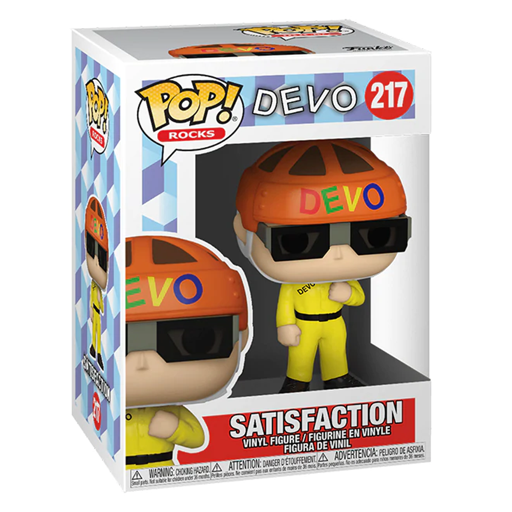 Funko POP! Devo - Satisfaction (Yellow Suit) Vinyl Figure #217