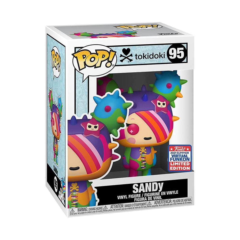 Funko POP! Tokidoki - SANDy (Rainbow) Vinyl Figure #95 2021 Summer Convention Exclusive