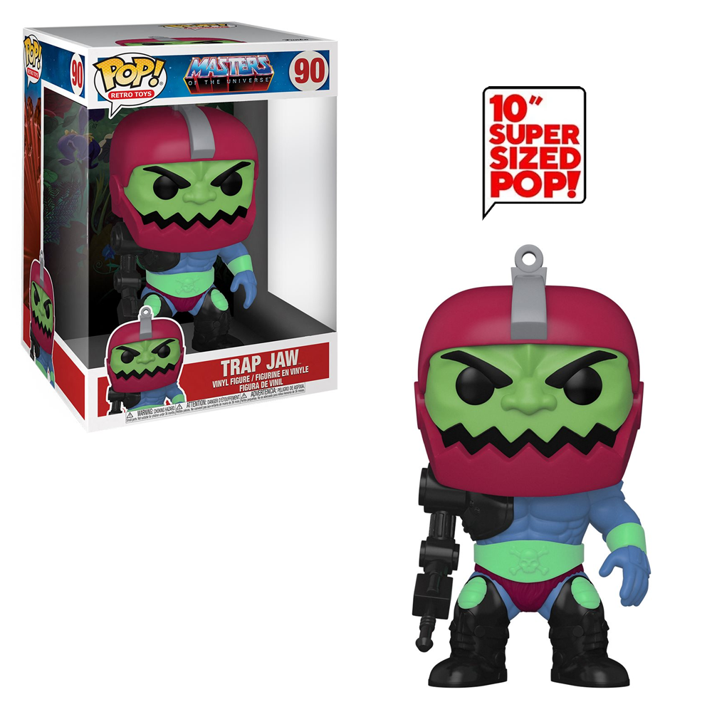 Funko POP! Masters of the Universe - 10-Inch Trapjaw Vinyl Figure #90