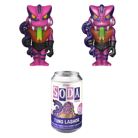 Funko Vinyl SODA: MOTU - Tung Lashor Vinyl Figure