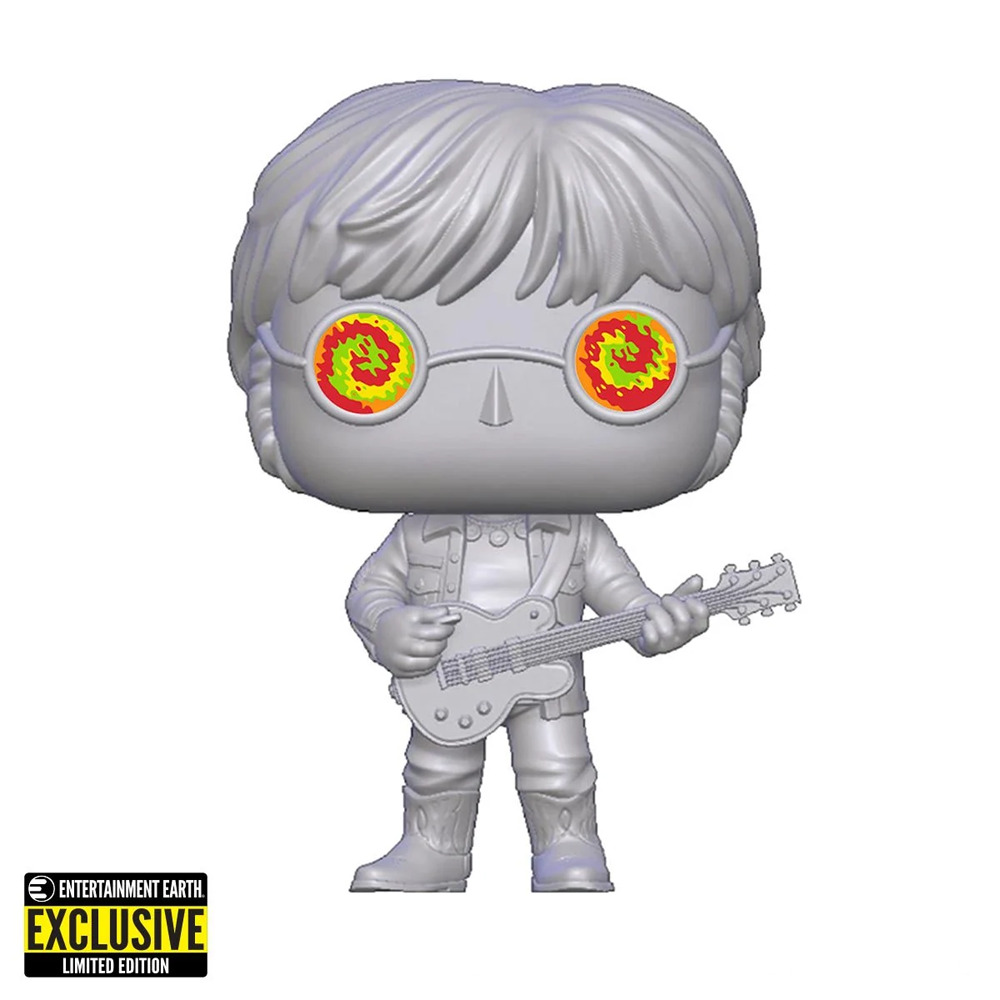 Funko POP! Rocks - John Lennon with Psychedelic Shades Vinyl Figure Entertainment Earth Exclusive