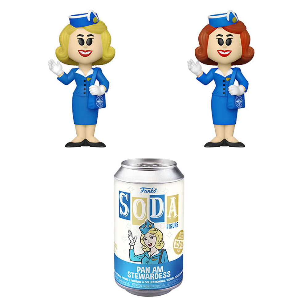 Funko Vinyl SODA: Pan Am - Stewardess Vinyl Figure