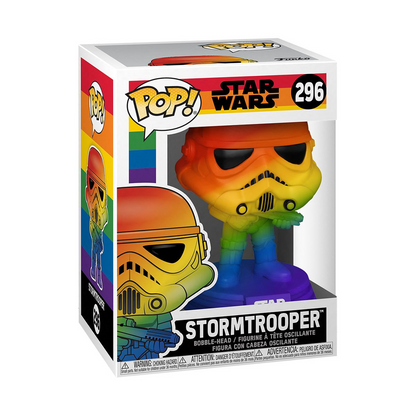 Funko POP! Star Wars: Pride - Stormtrooper (Rainbow) Vinyl Figure #296