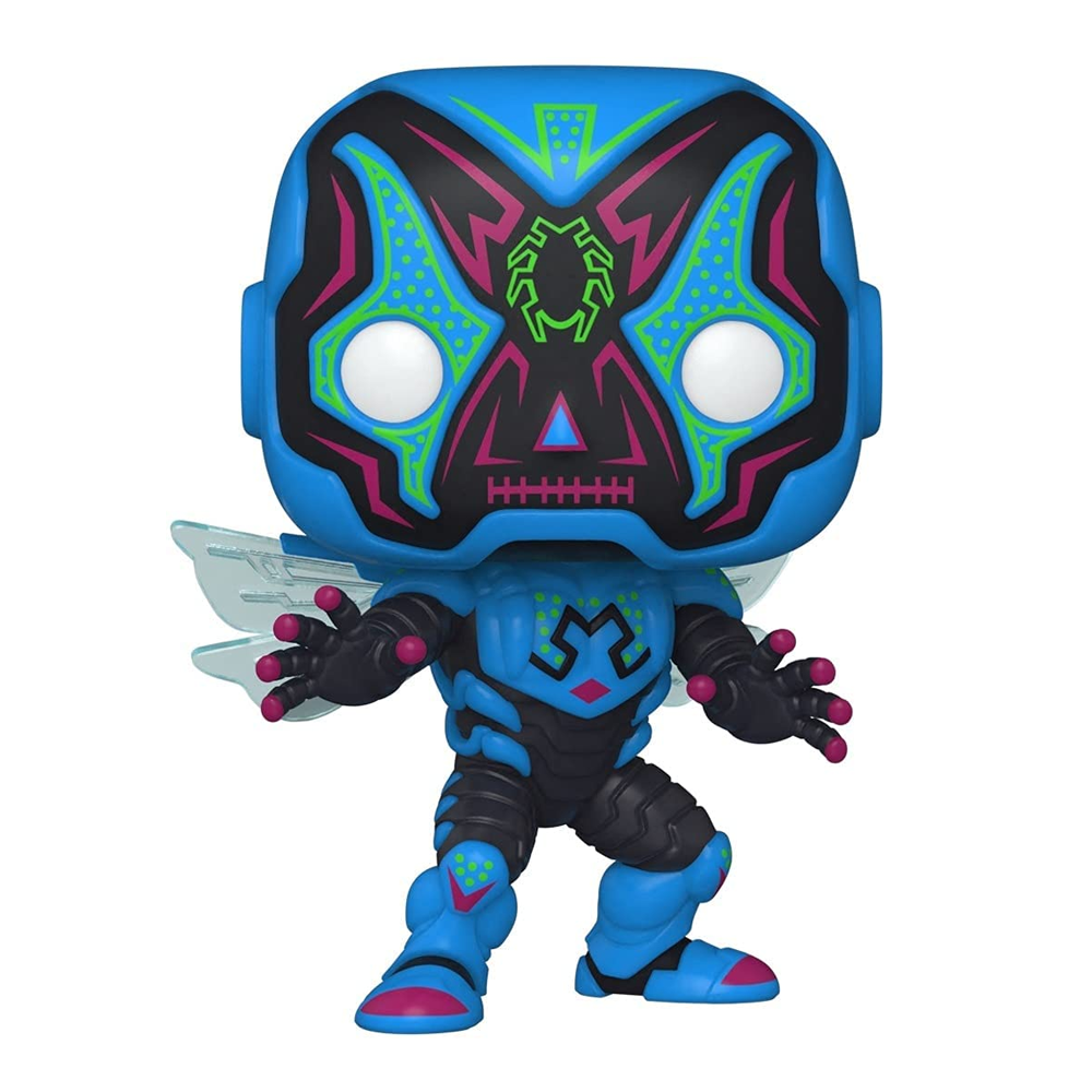 Funko POP! DC Super Heroes: Dia De Los - Blue Beetle Vinyl Figure #410