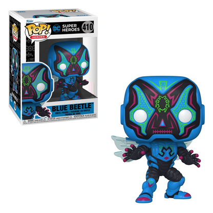 Funko POP! DC Super Heroes: Dia De Los - Blue Beetle Vinyl Figure #410