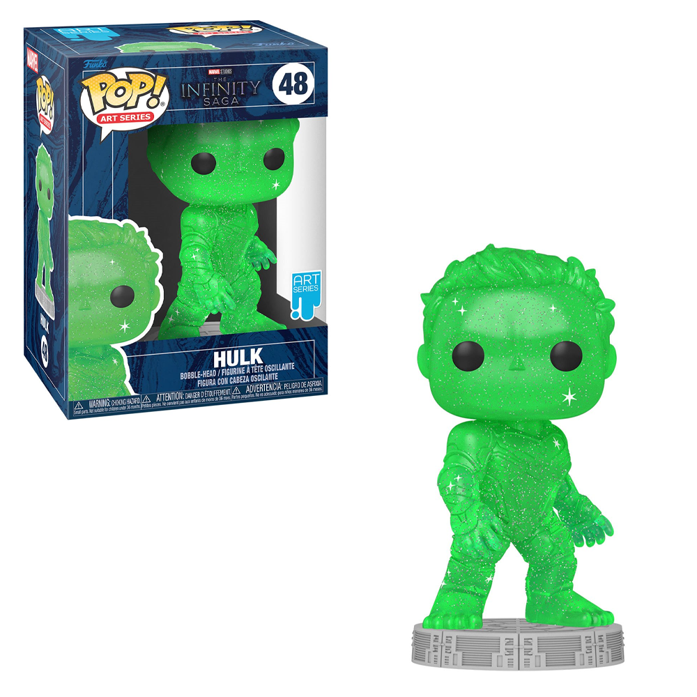 Funko POP! Marvel: Infinity Saga - Hulk with Case (Artist's Series) Vinyl Figure #48