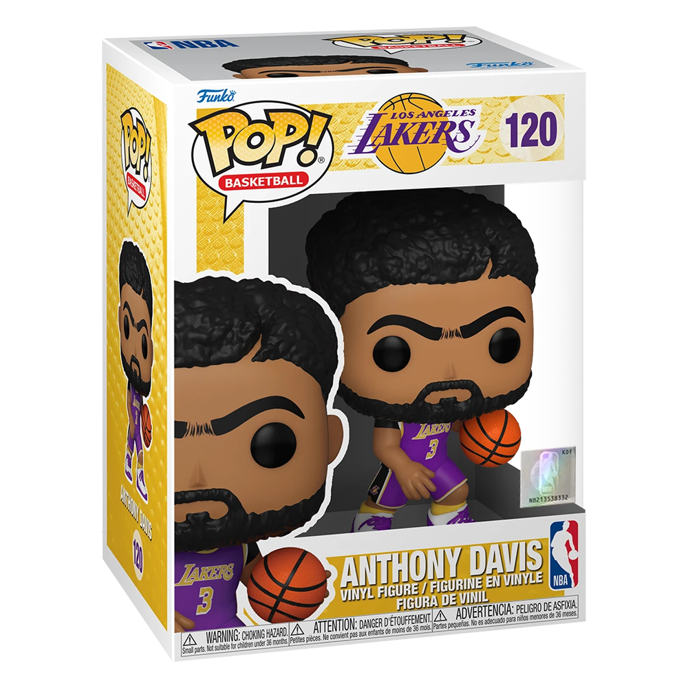 Funko POP! NBA: Lakers - Anthony Davis (Purple Jersey) Vinyl Figure #120