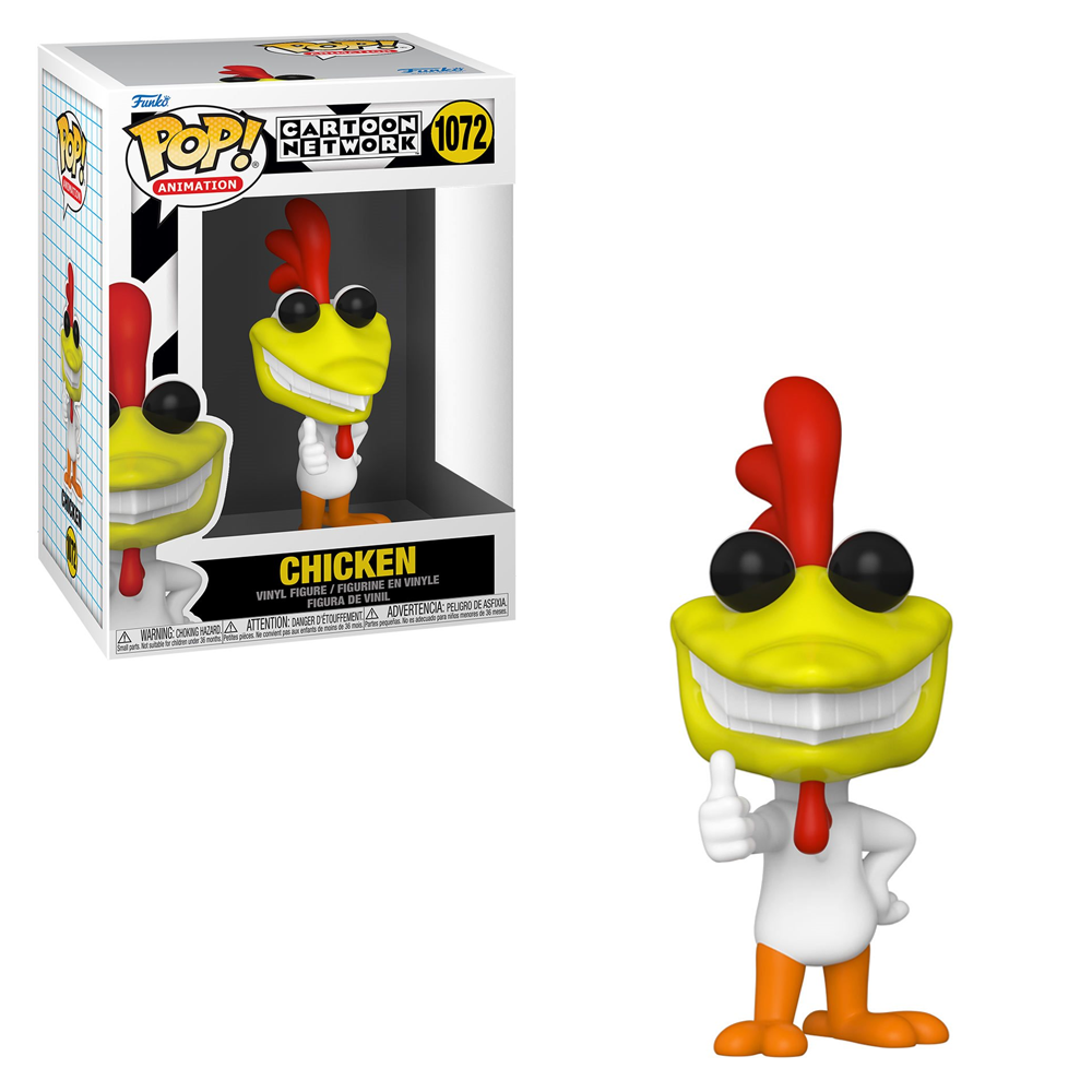 Funko POP! Cow and Chicken - Chicken Vinyl Figure #1072