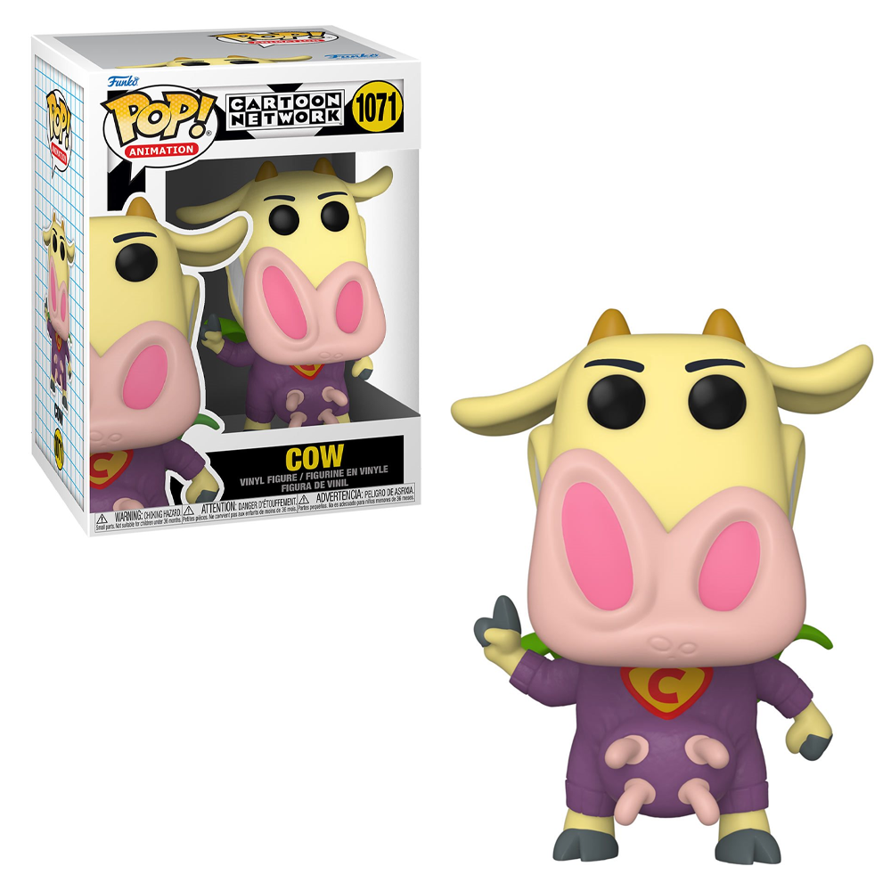 Funko POP! Cow and Chicken - Cow Vinyl Figure #1071