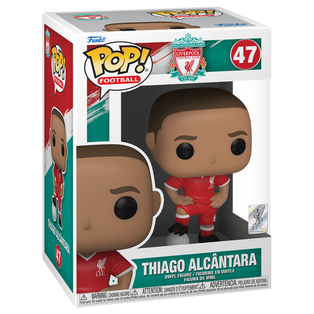 Funko POP! Football: Liverpool - Thiago Alcantara Vinyl Figure