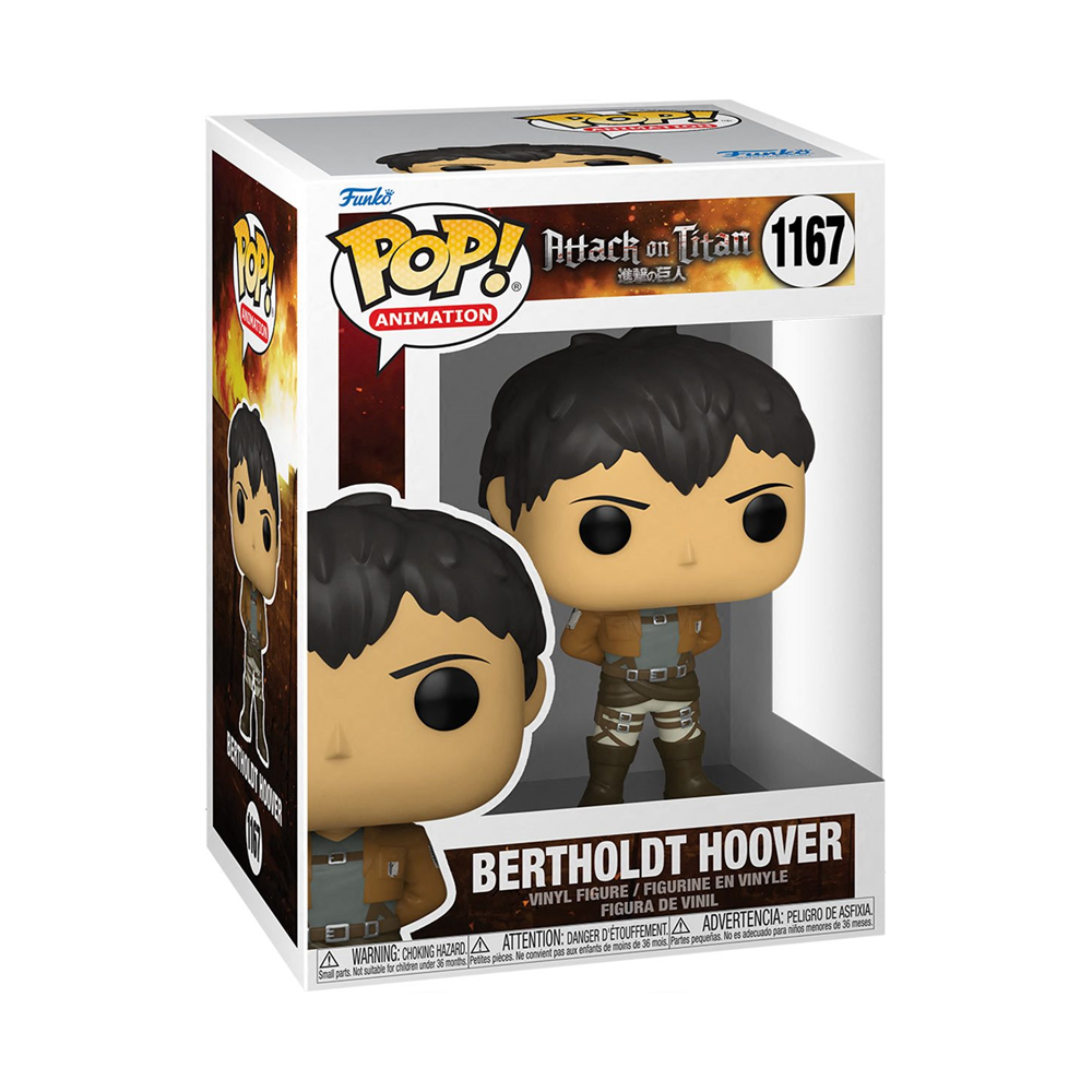 Funko POP! Attack on Titan - Season 3 Bertholdt Hoover Vinyl Figure #1167