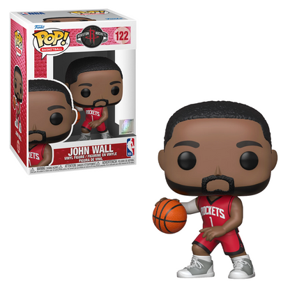 Funko POP! NBA: Rockets - John Wall (Red Jersey) Vinyl Figure #122