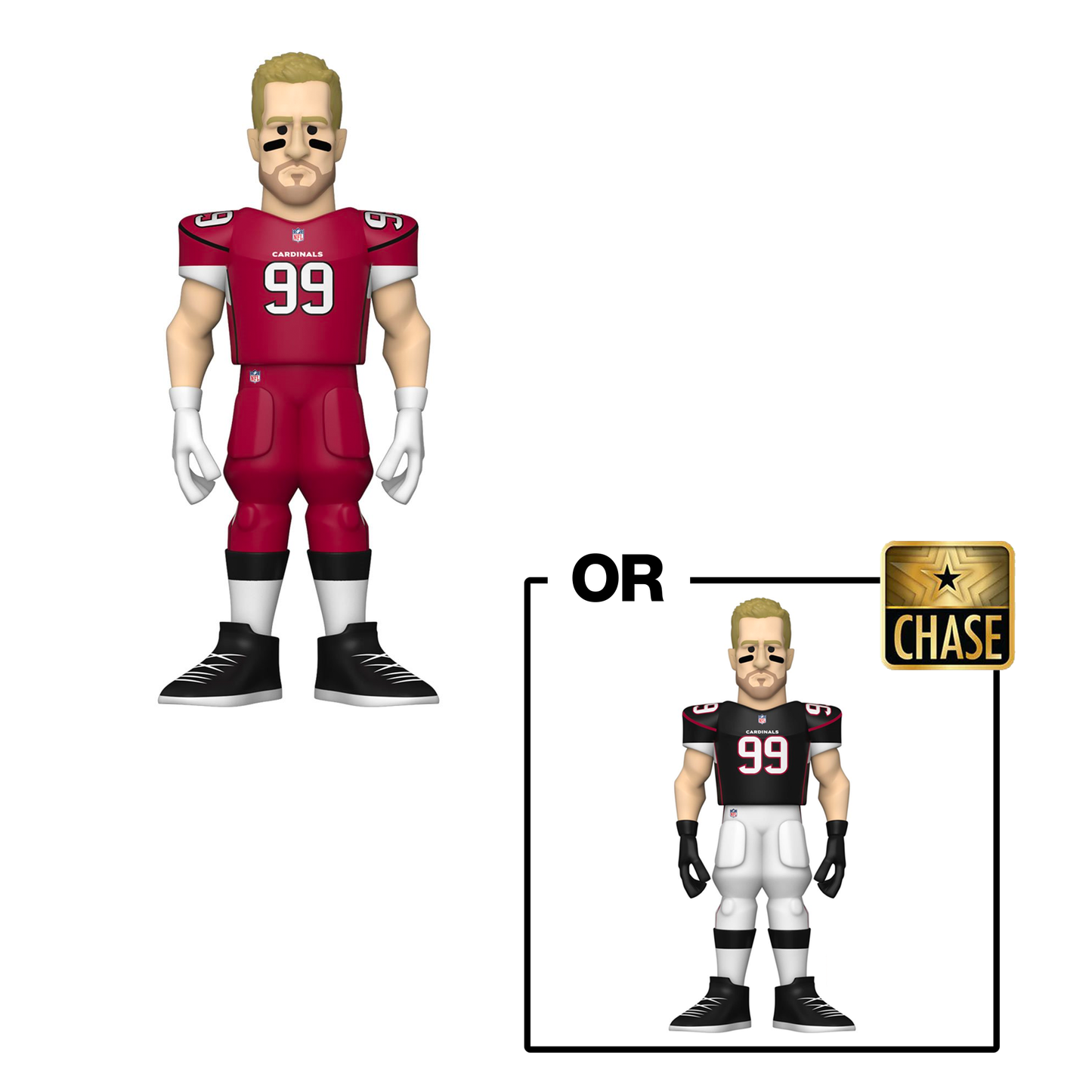 Funko Vinyl GOLD: NFL Arizona Cardinals - JJ Watt (Home Uniform) 5-Inch Vinyl Figure