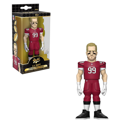 Funko Vinyl GOLD: NFL Arizona Cardinals - JJ Watt (Home Uniform) 5-Inch Vinyl Figure