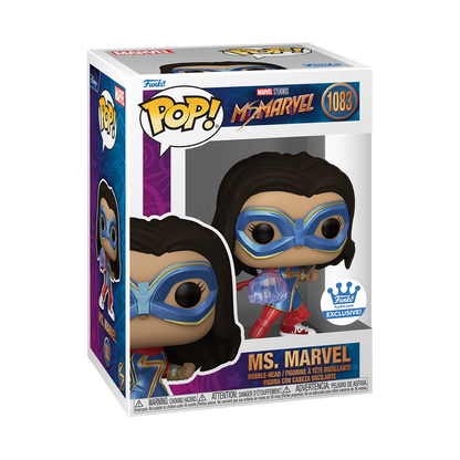 Funko Pop! Marvel Studios: Ms Marvel - Ms. Marvel With Light Arm Exclusive